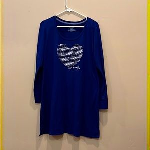 Victoria Secrets Long Sleeve night shirt